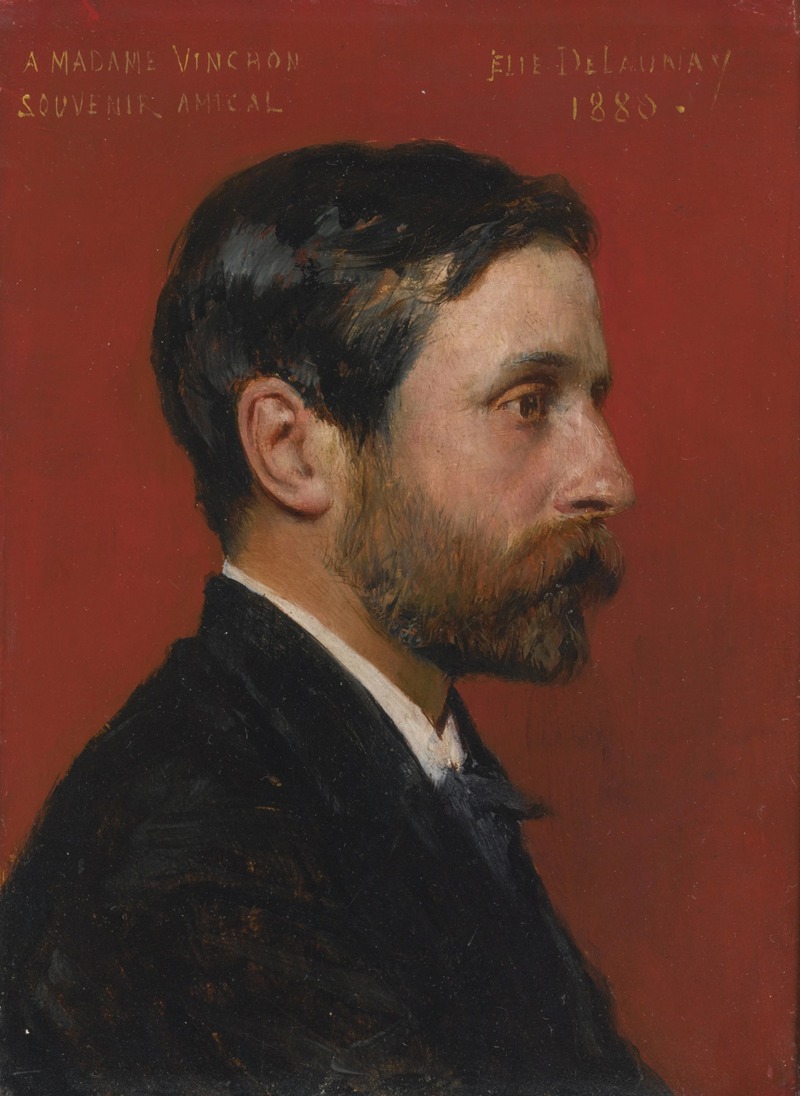 Jules Elie Delaunay - Portrait of Monsieur Vinchon