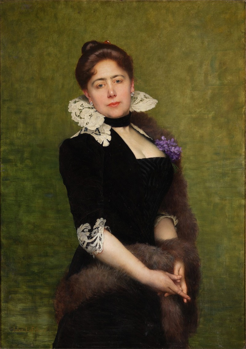 Jules Joseph Lefebvre - Portrait of a Lady