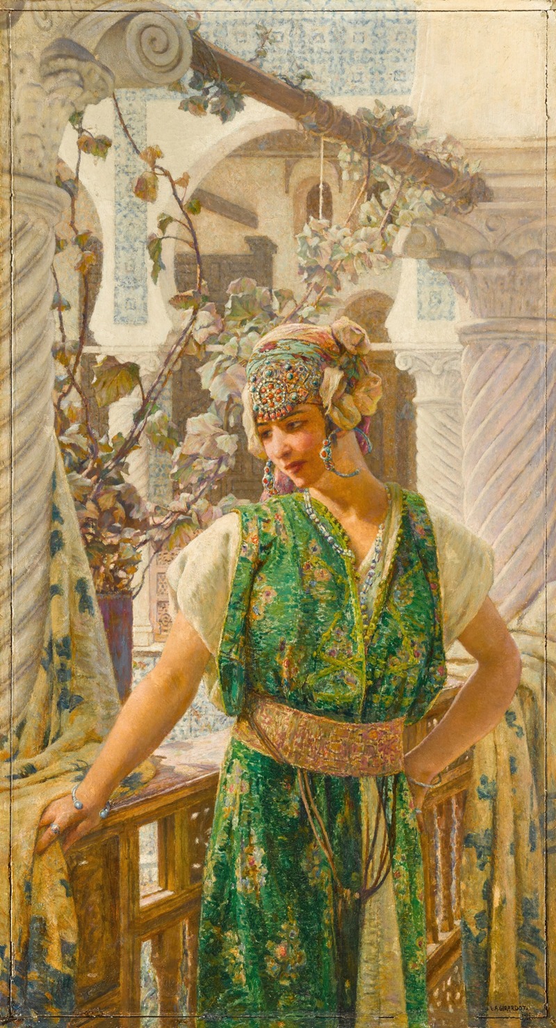 Louis Auguste Girardot - The Algerian Bride