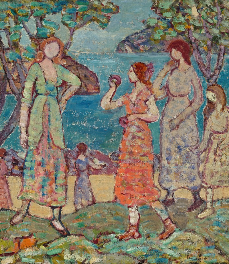 Maurice Prendergast - Girls at the Inlet