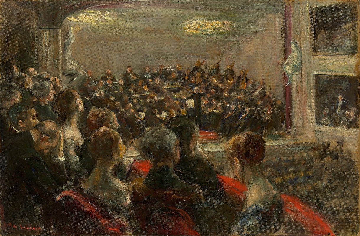 Max Liebermann - Konzert in der Oper