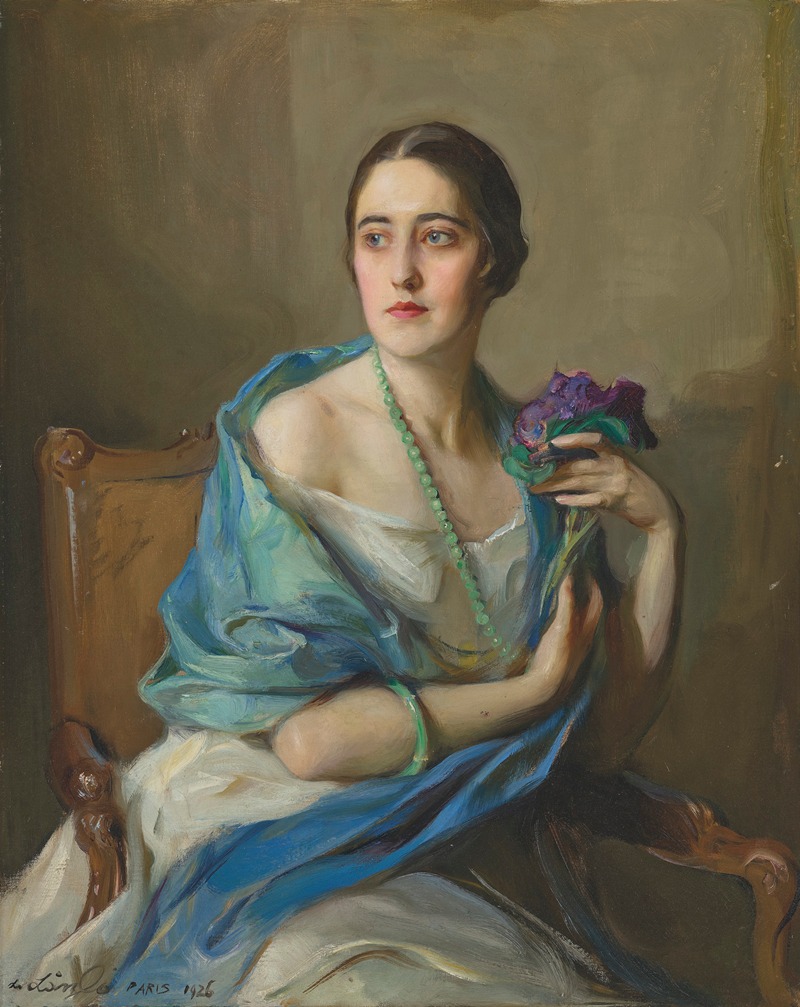 Philip Alexius de László - Portrait of a Lady