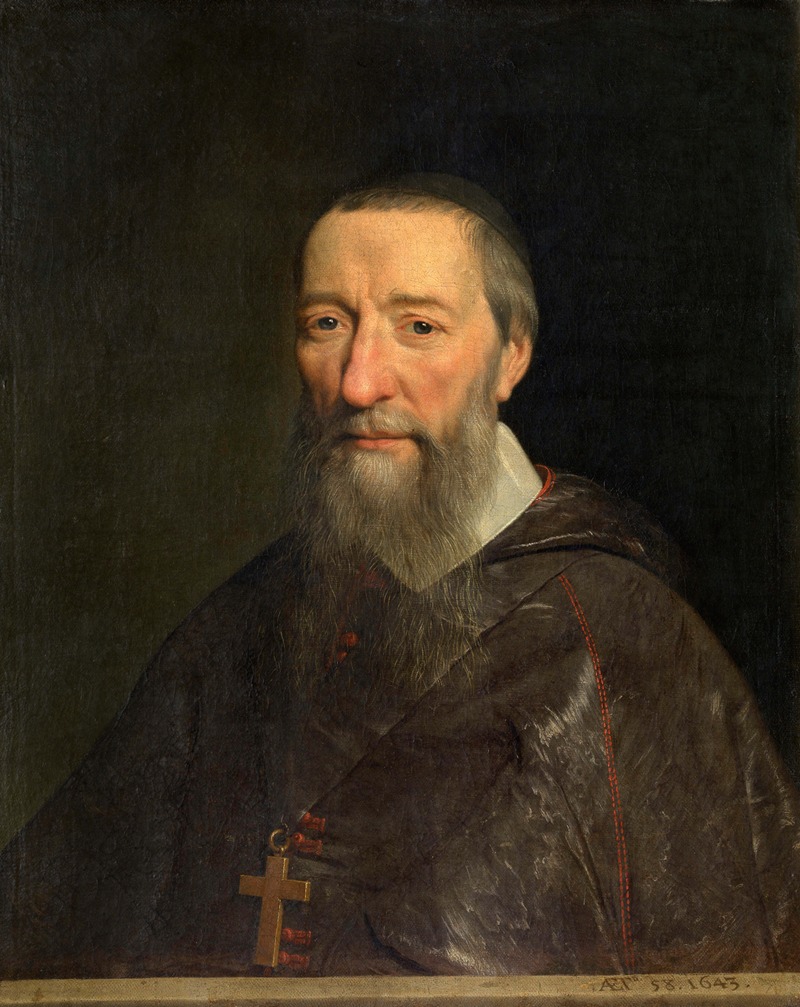 Philippe de Champaigne - Portrait of Bishop Jean-Pierre Camus