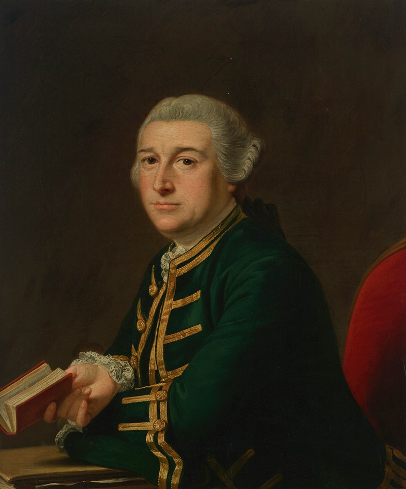 Thomas Hudson - Portrait of David Garrick (1717-1779)