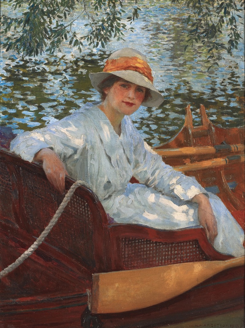 William Henry Margetson - A Summer’s Row