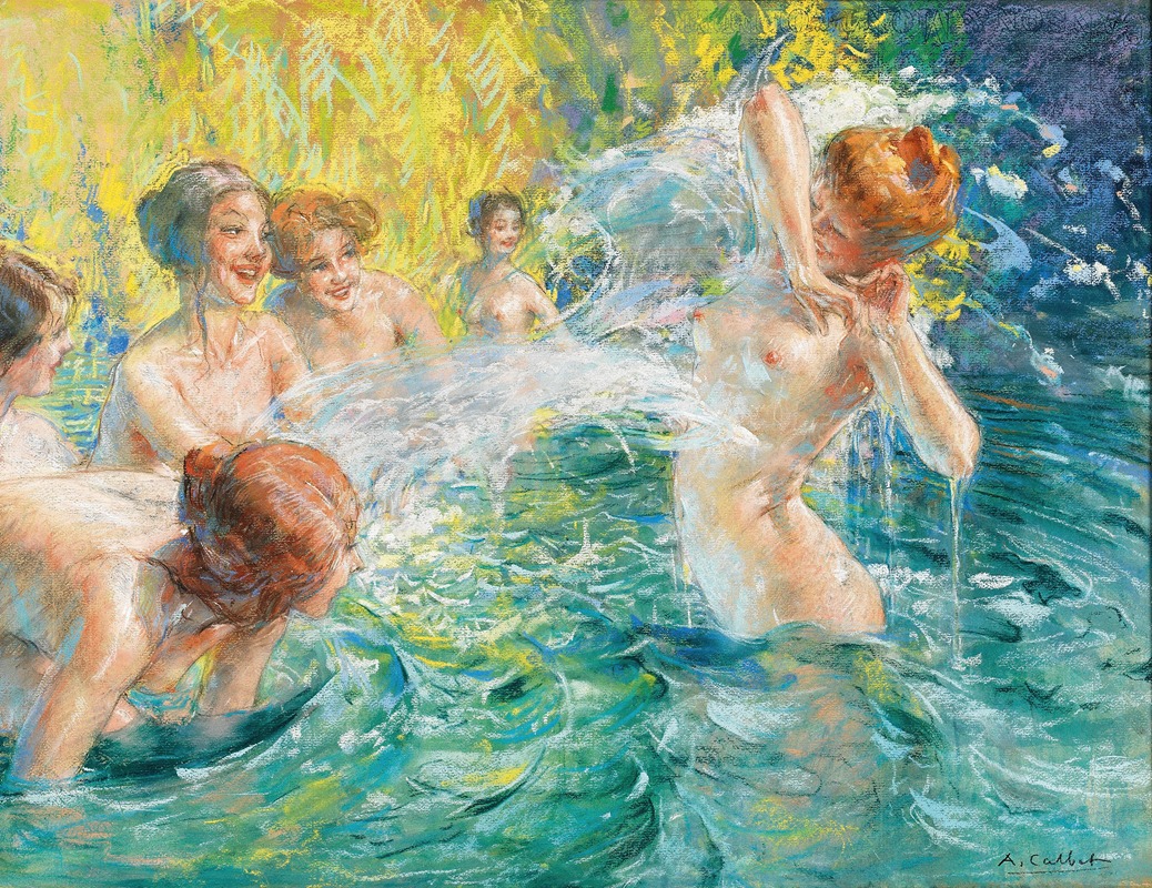 Antoine Calbet - Summer Joys on the River