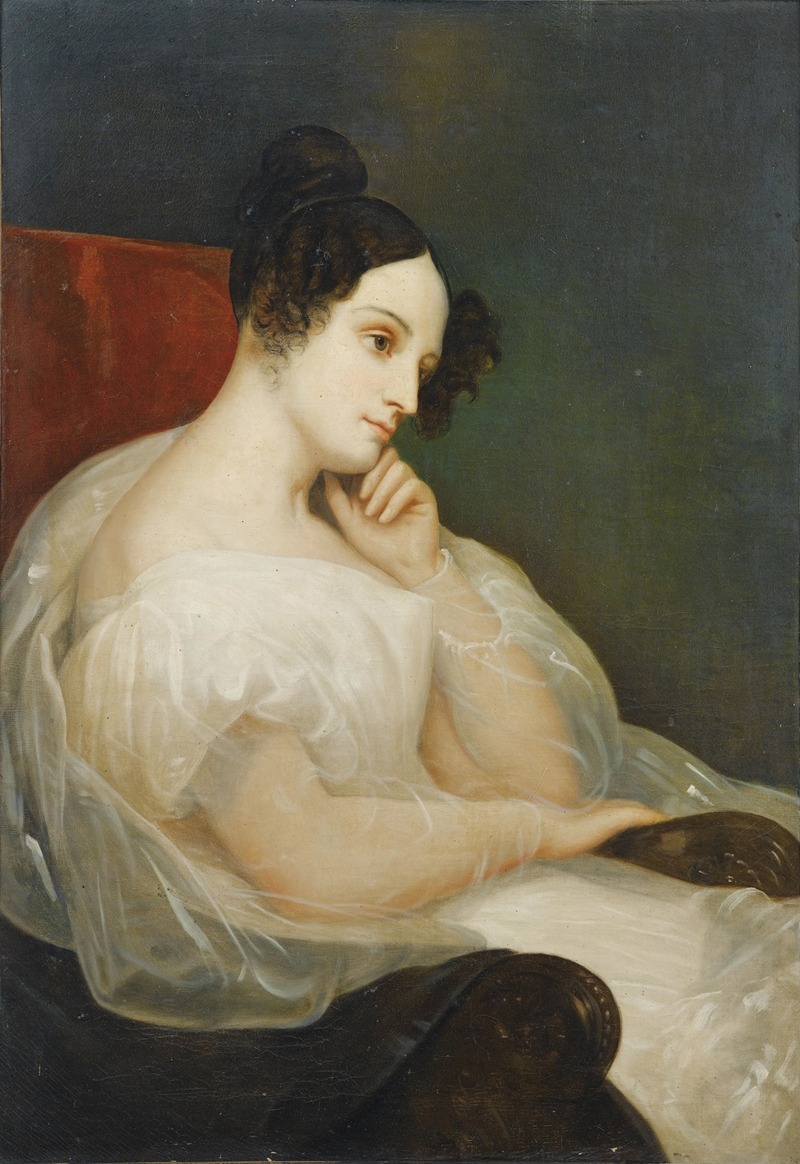 Ary Scheffer - Portrait de Marie-Joséphine Souham, Duchesse d’Elchingen