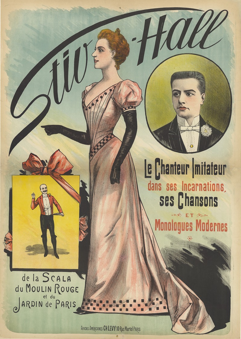 Imp. Charles Lévy - Stiv-Hall de la Scala, du Moulin Rouge et du Jardin de Paris le chanteur imitateur