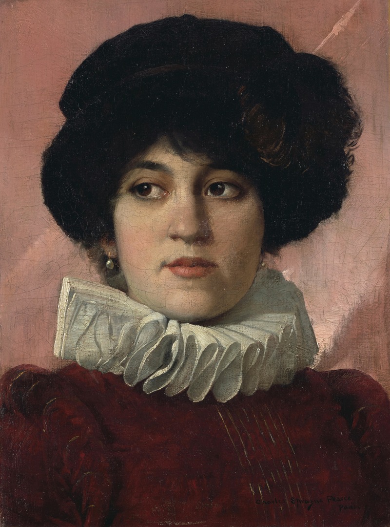 Charles Sprague Pearce - Portrait of a Woman