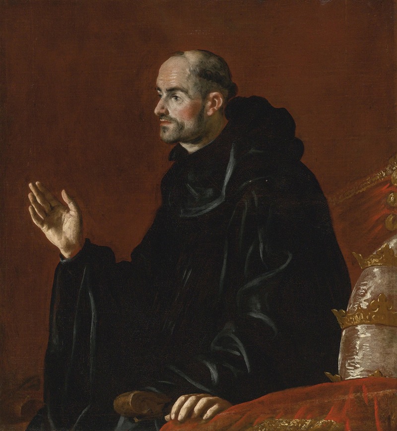 Fray Juan Andrés Rizi de Guevara - Portrait of a benedictine monk