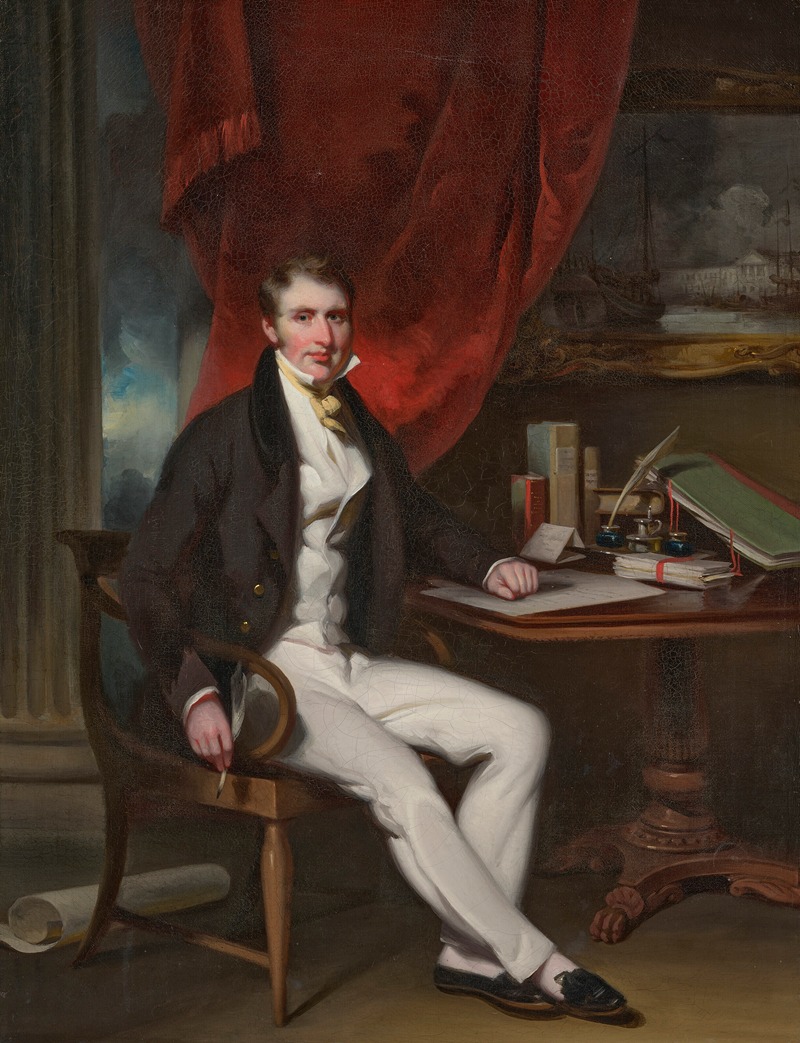 George Chinnery - Portrait of William Jardine (1784-1843)