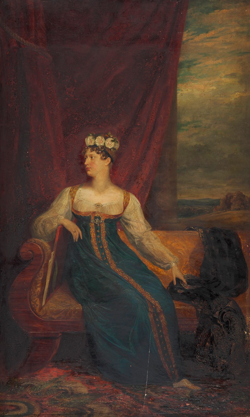 George Dawe - Portrait of Princess Charlotte of Wales