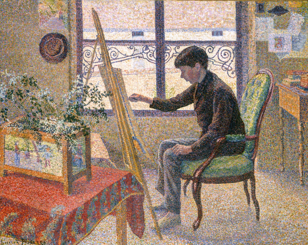 Lucien Pissarro - Interior of the Studio