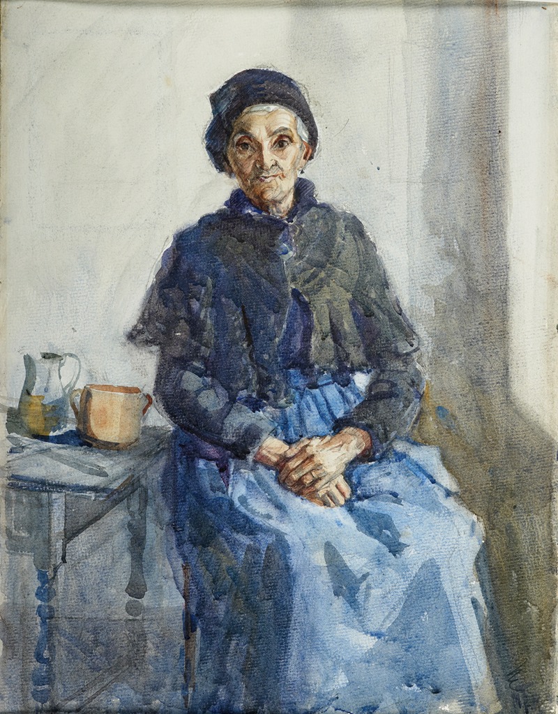 Mary Elizabeth Tripe - Portrait of a peasant woman