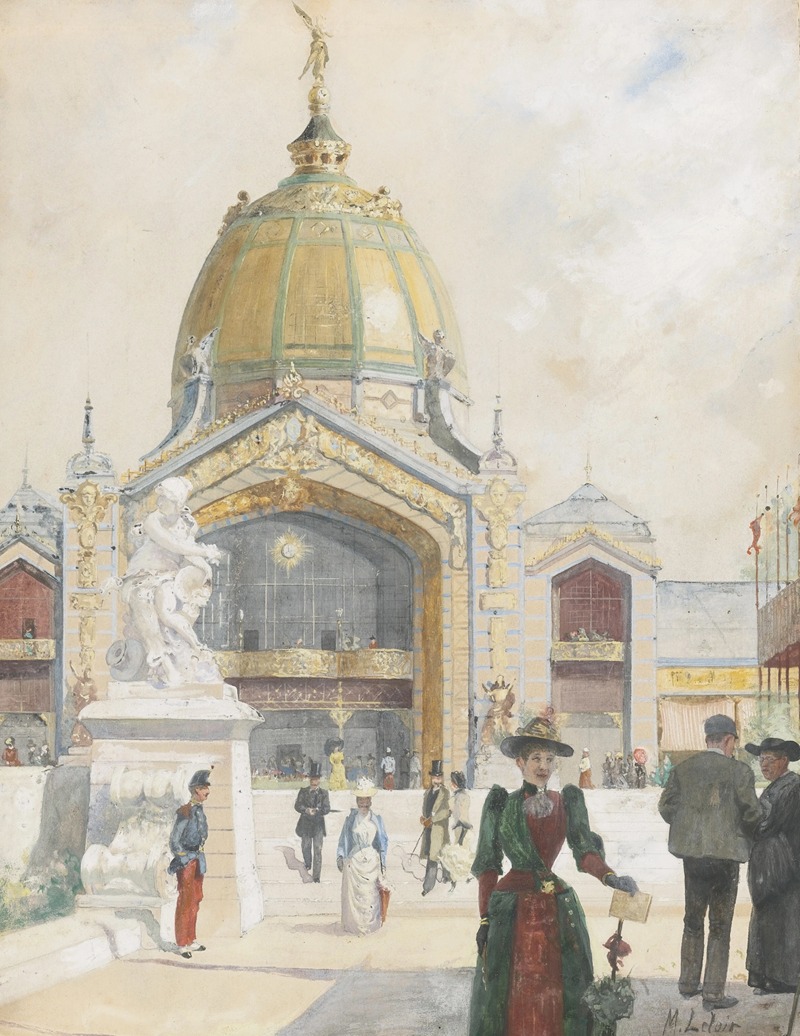 Maurice Leloir - The 1900 World’s Fair Exhibition on the Champ de Mars