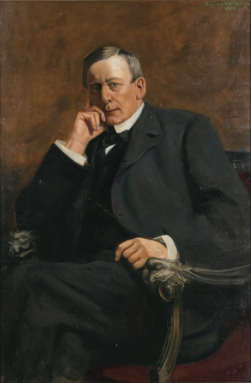 Raymond McIntyre - Portrait of William Rolleston