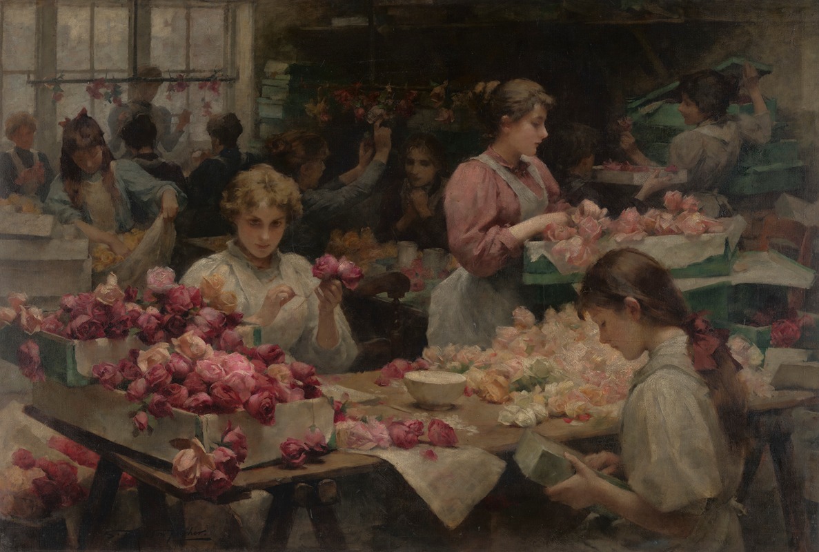 Samuel Fisher - The Clerkenwell flower makers