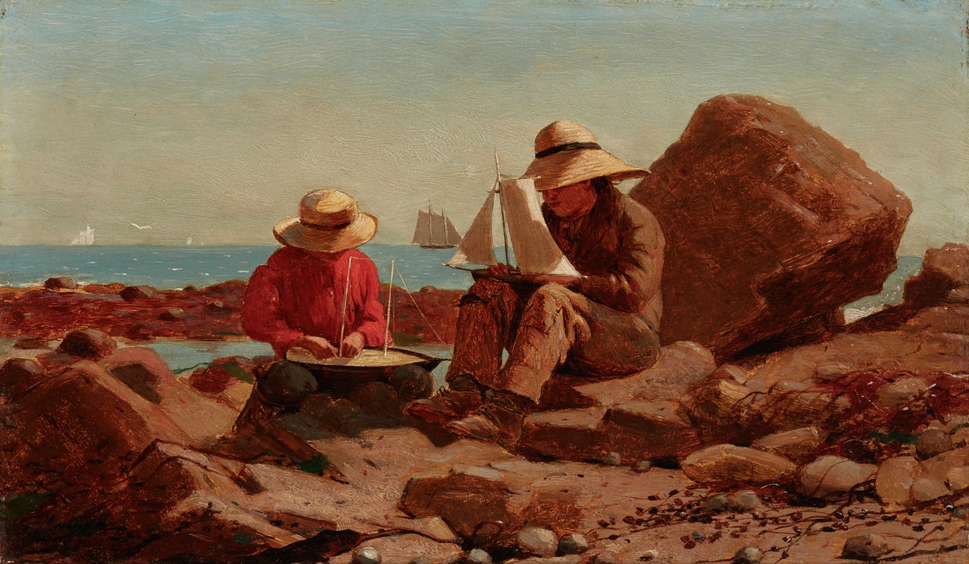 Winslow Homer - The Boat Builders