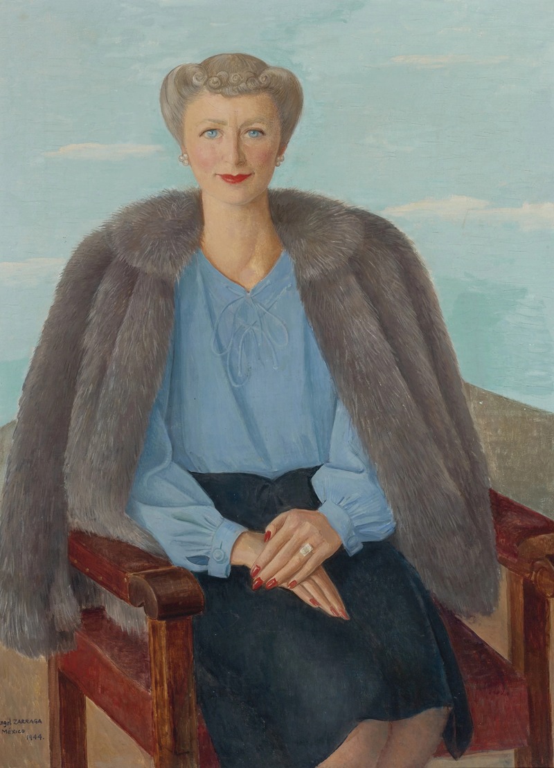 Ángel Zárraga - Portrait of a Lady