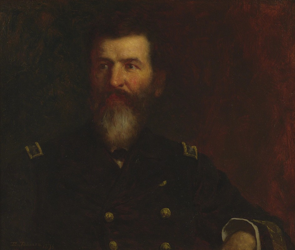 Eastman Johnson - Portrait of Commodore Philip Carrigan Johnson, Jr.