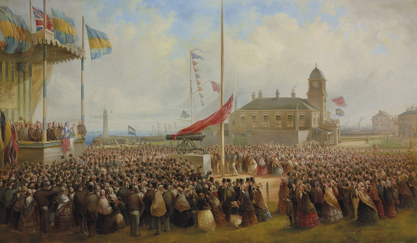 Mark Thompson - The Commemoration of the Crimean War with the presentation of the cannon at Seaham