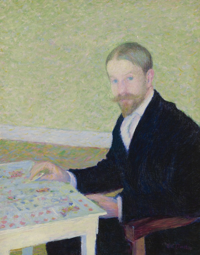 Theodore Earl Butler - Portrait of the Artist, WiIliam Hart, Giverny