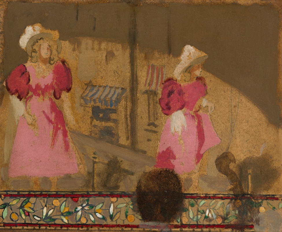 Walter Richard Sickert - The Sisters Lloyd at the Old Bedford