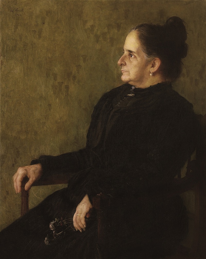 Eliseu Visconti - Retrato de Adelaide Simas