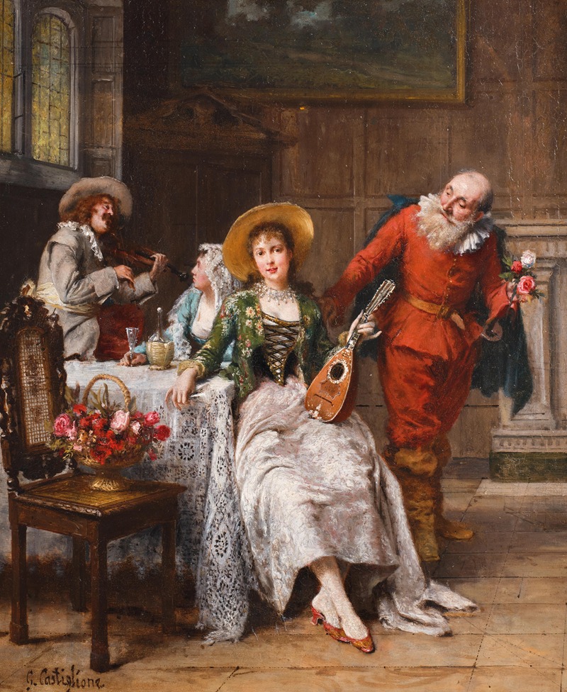 Giuseppe Castiglione - The music lesson