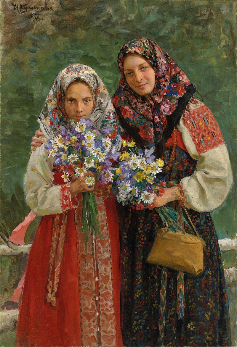 Ivan Semenovich Kulikov - Peasant girls