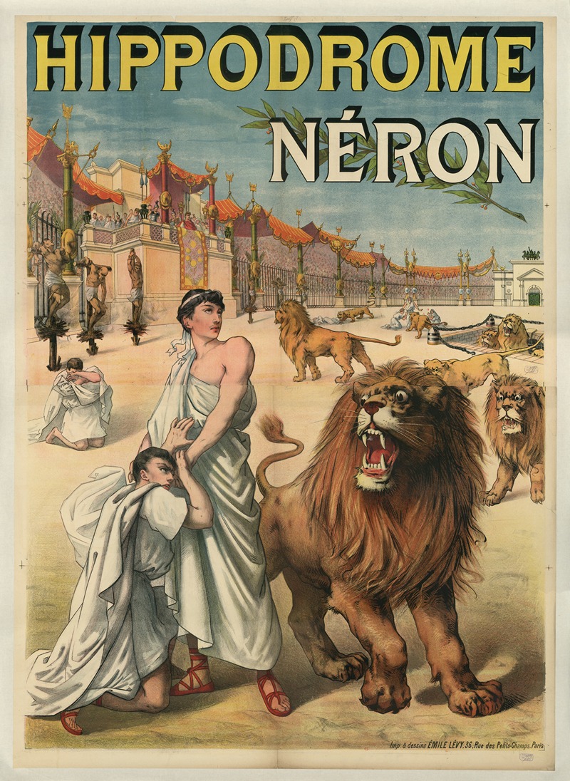 Imp. Emile Lévy - Hippodrome. Néron