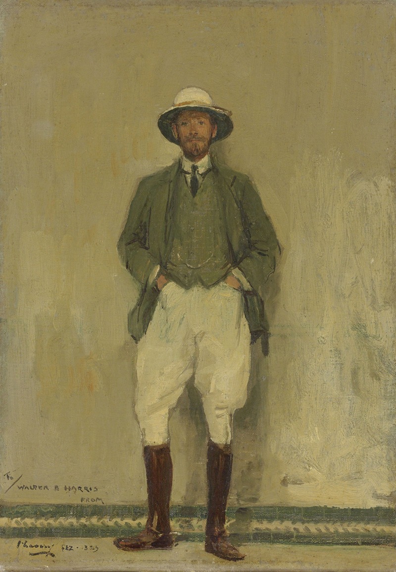 Sir John Lavery - Portrait of Walter B. Harris