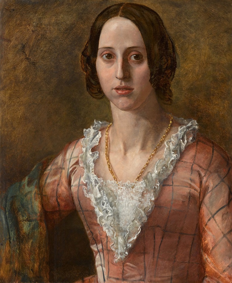 William Holman Hunt - Portrait of Ellen Collyer