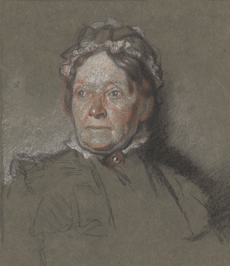 William Orpen - Portrait of Annie, the artist’s mother