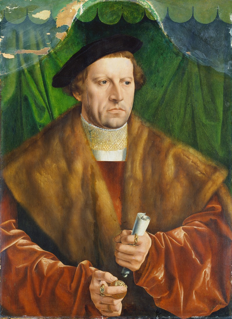 Barthel Bruyn the Elder - Portrait of Peter Heyman