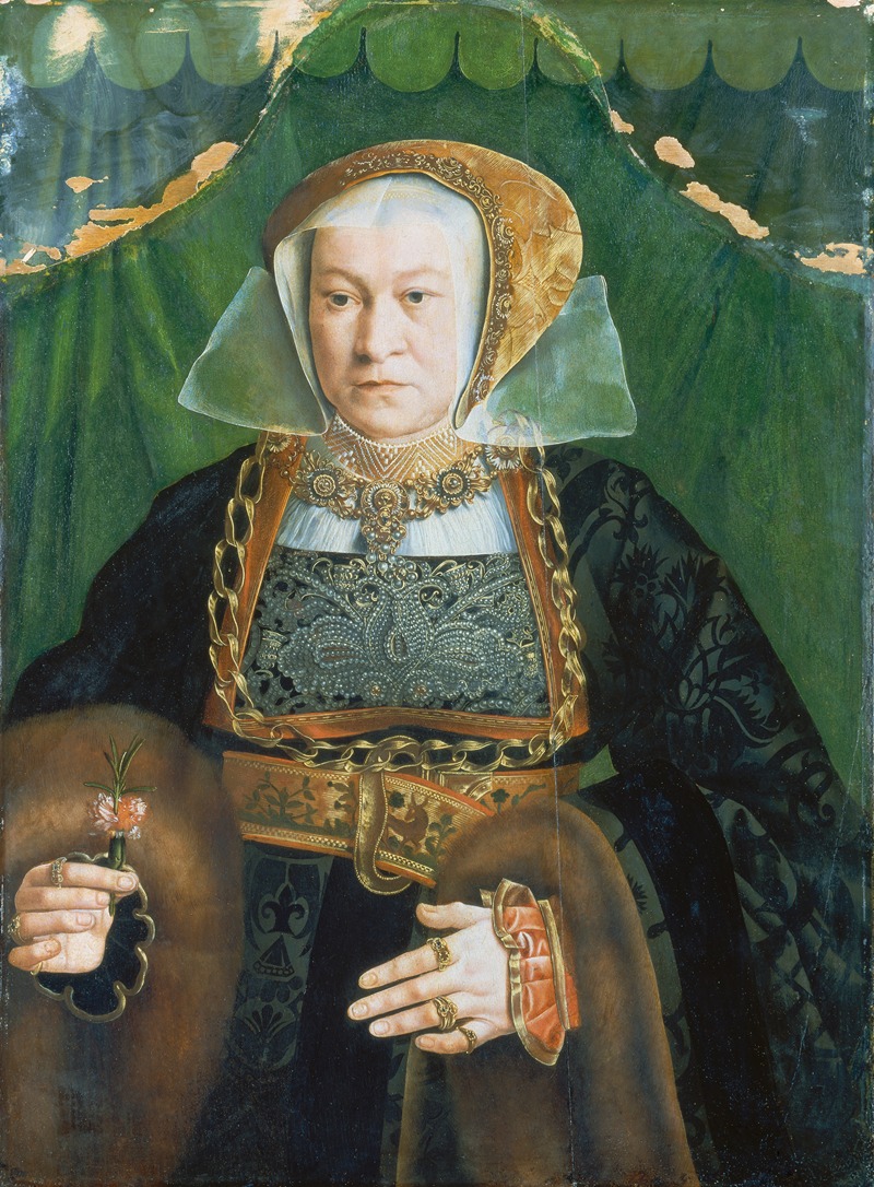 Barthel Bruyn the Elder - Portrait of Sibylla Kessel