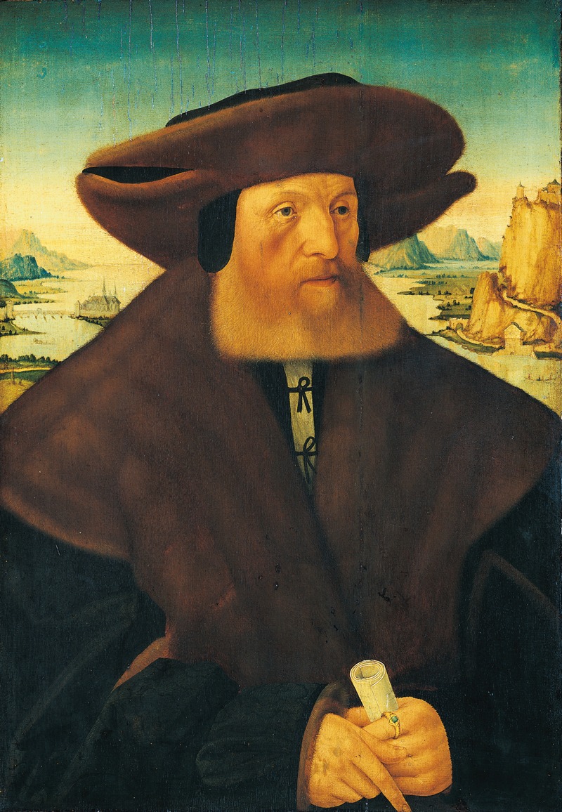 Conrad Faber von Kreuznach - Portrait of Hamman von Holzhausen (1467-1536)