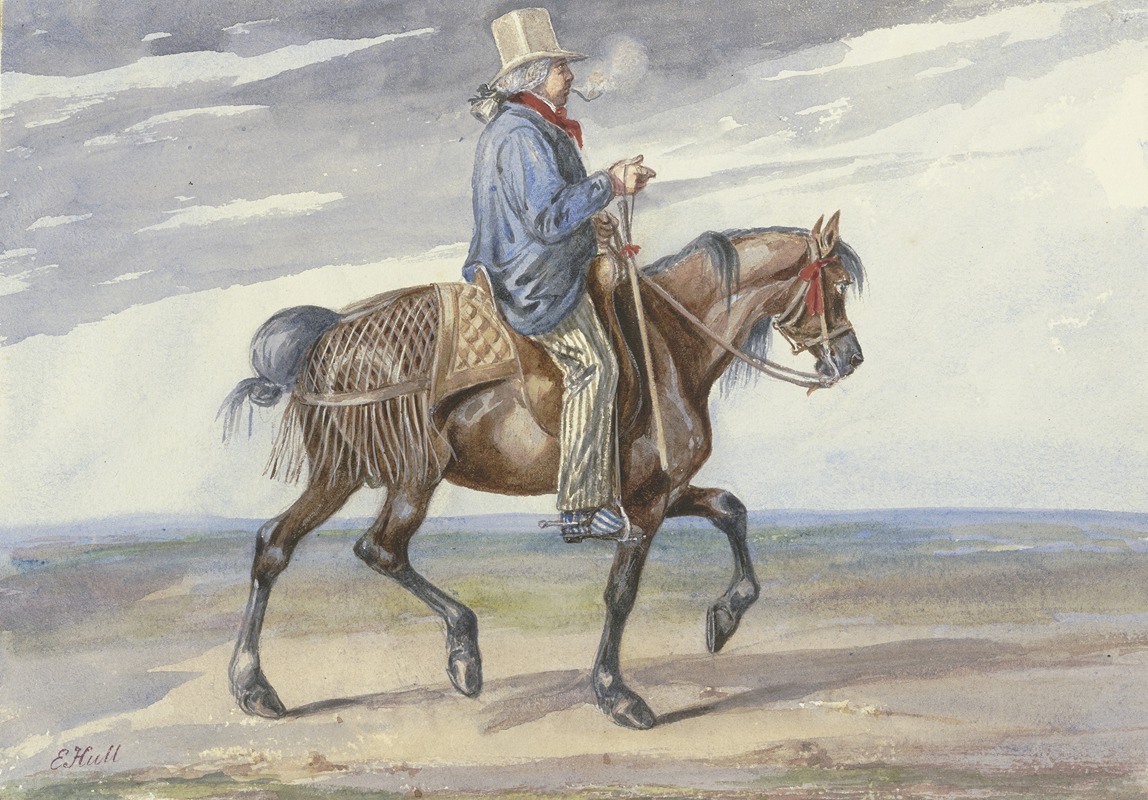 Edward Hull - Riding farmers