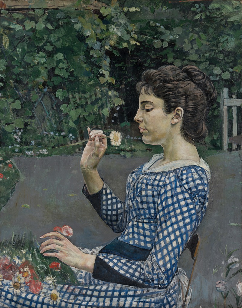 Ferdinand Hodler - Portrait of Hélène Weiglé