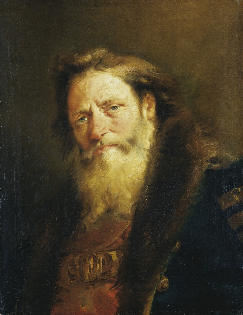 Giovanni Domenico Tiepolo - Head of an Old Man