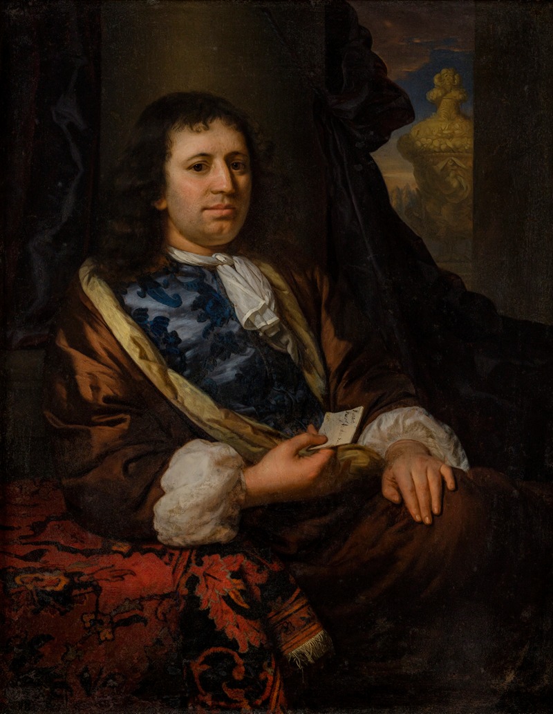 Godfried Schalcken - Portret van Johan de Bruin (1678-1746