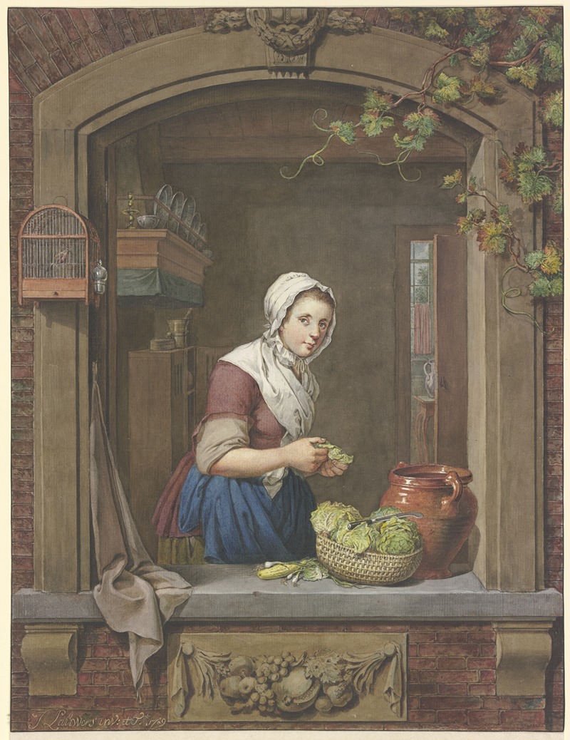 Jacobus Johannes Lauwers - Kitchen girl