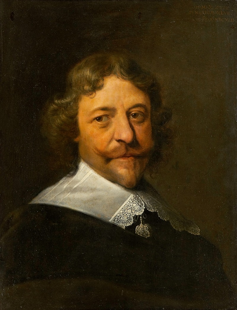 Jeremias van Winghe - Portrait of Johann Maximilian zum Jungen