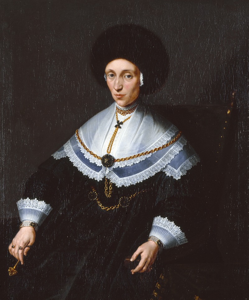 Jeremias van Winghe - Portrait of Maria Salome von Stalburg (1602-1646), Wife of Johann Maximilian zum Jungen