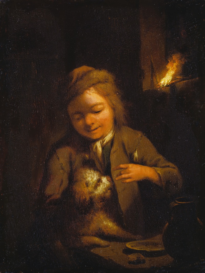 Johann Conrad Seekatz - Boy Teasing a Dog