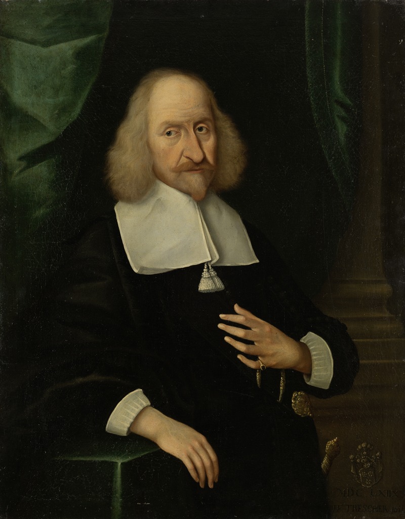 Johann Friedrich Trescher - Portrait of Hans Hector von Holzhausen