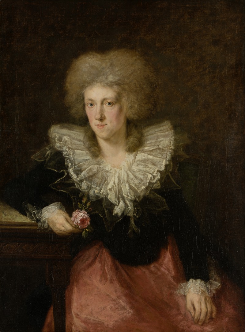 Johann Georg Edlinger  - Portrait of a Woman