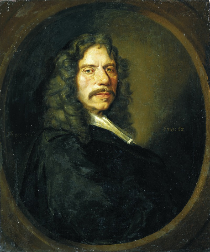 Johann Heinrich Roos - Portrait of Nicolaus Ruland