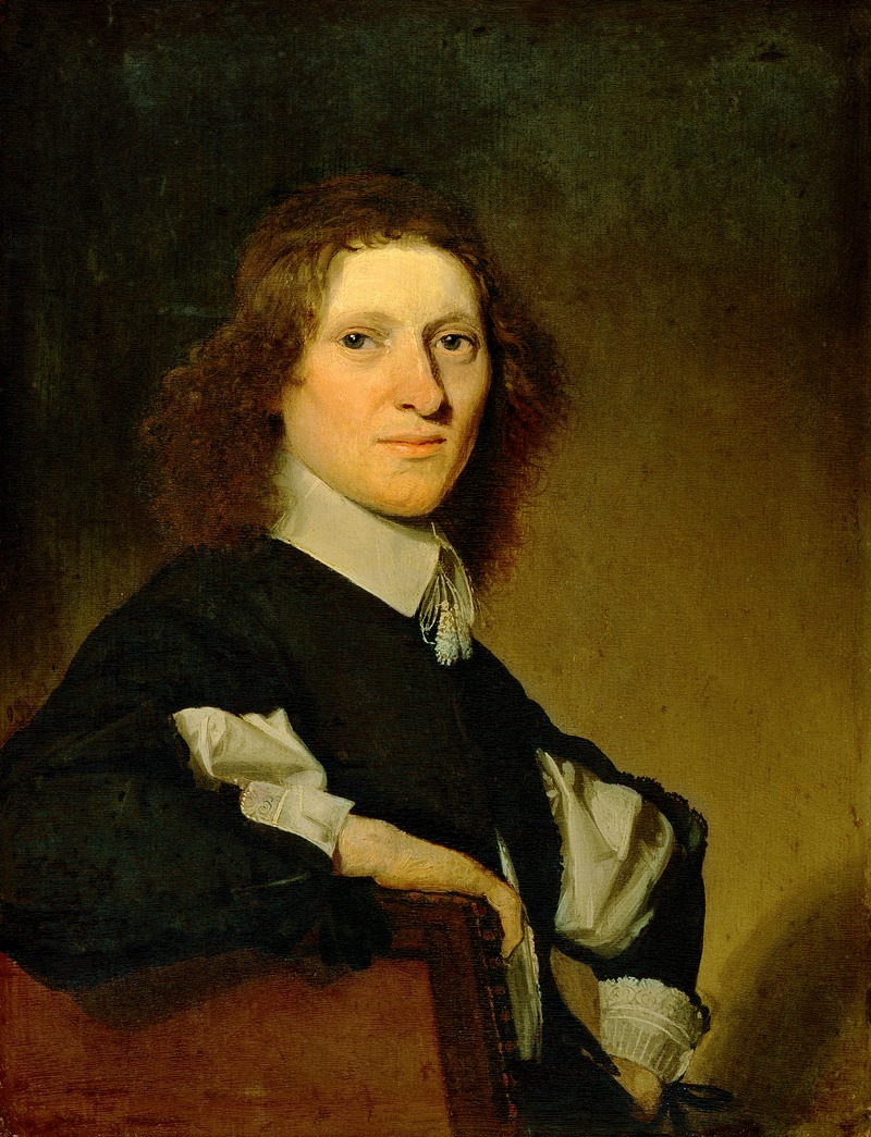Johannes Cornelisz Verspronck - Portrait of a Seated Young Man