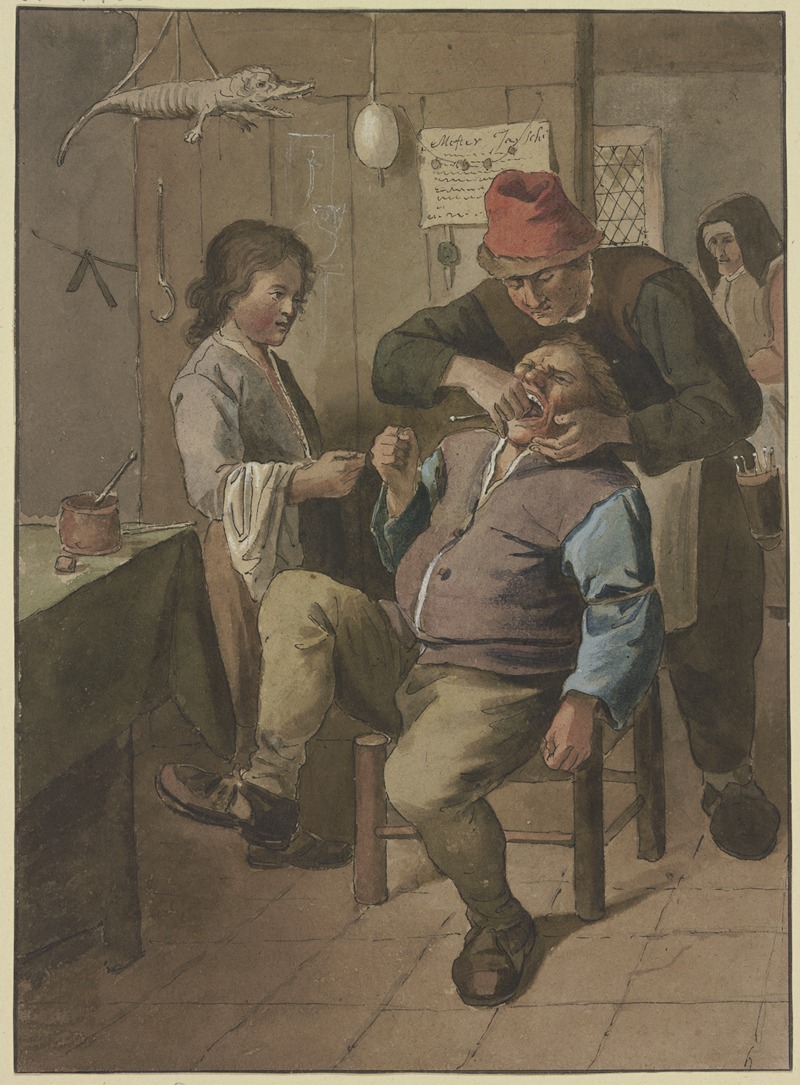 Johannes Pieter De Frey - The village dentist